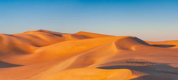 gran mar de arena, desierto del sahara, áfrica - great sand sea fotografías e imágenes de stock
