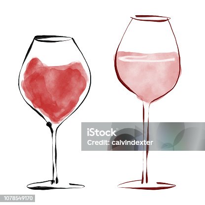 655 Glass Red Wine Cartoons Illustrations & Clip Art - iStock