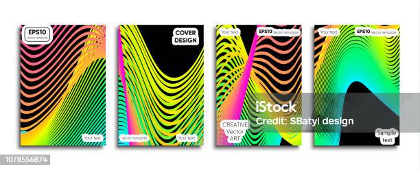 Coloured Cover Creative Colored Cover Cover Design Cool Background Stock Illustration ...