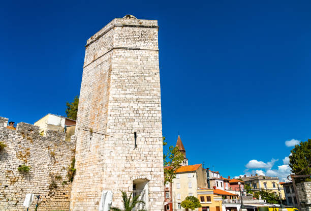 View of the Captain's tower in Zadar, Croatia