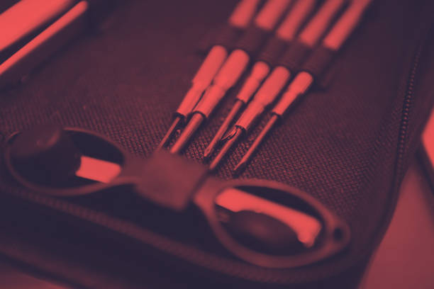 istock Vaping device maintenance in vape store 1078566256