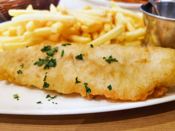 istock British Traditional fish and chips and tartar sauce 1078568840