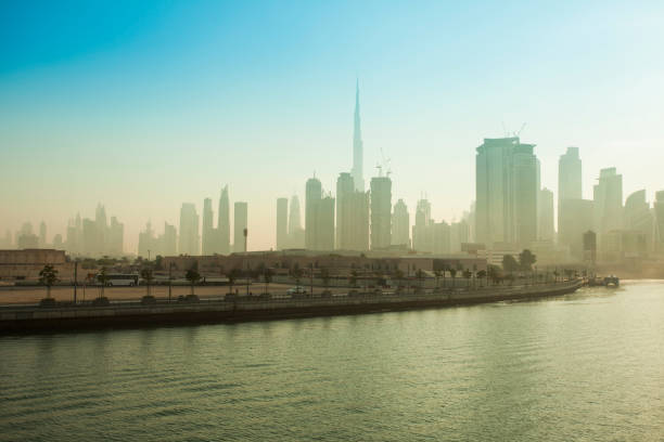 istock Dubai city skyline in the morning 1078583784