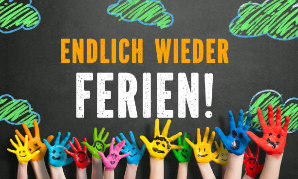 istock colored children hands with the message 