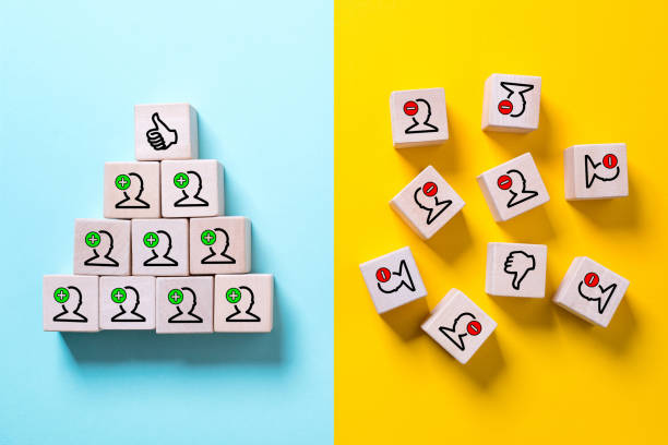 istock two sides symbolizing with icons on cubes a structured organization with innovation and a chaotic organization showing no progress 1078588952