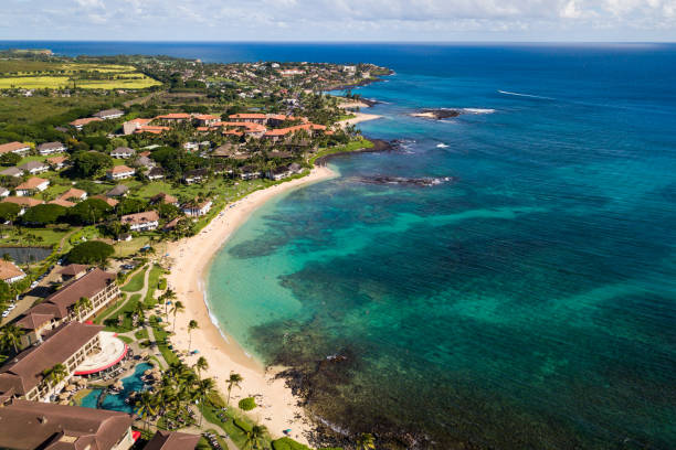 istock Aerial View of Kauai 1078594514