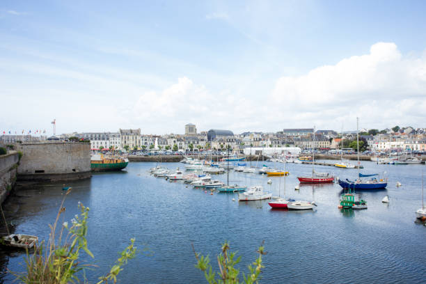 istock Closed town of Concarneau 1078605894