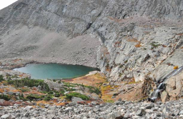 istock Alpine lake in autumn 1078608938