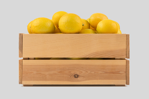 Lemons in a box
