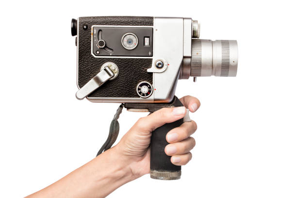 cámara de retro de la película de 8mm - 8mm camera fotografías e imágenes de stock