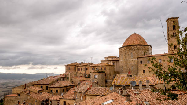 istock Volterra town skyline 1078616278