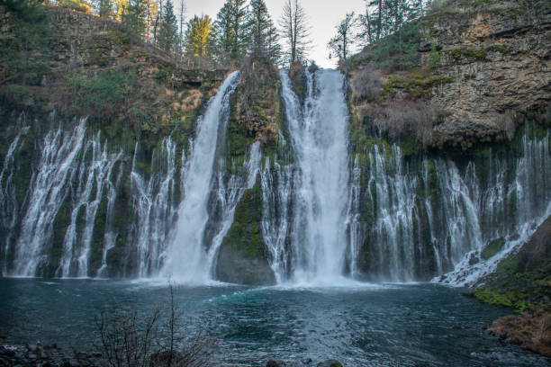 istock Burney Waterfalls, Woods Nature, California. 1078633338