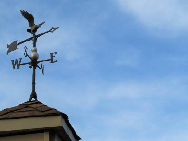 istock Weathervane on a cupola 1078673406