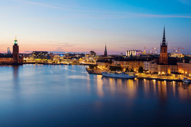 istock Panorama of Stockholm 1078692606