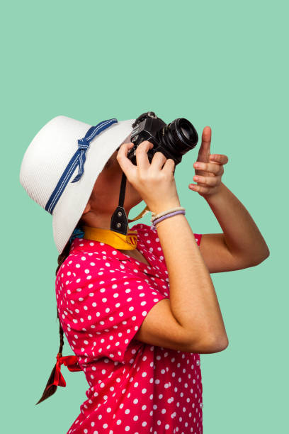 istock Photographer Vintage Girl 1078698582