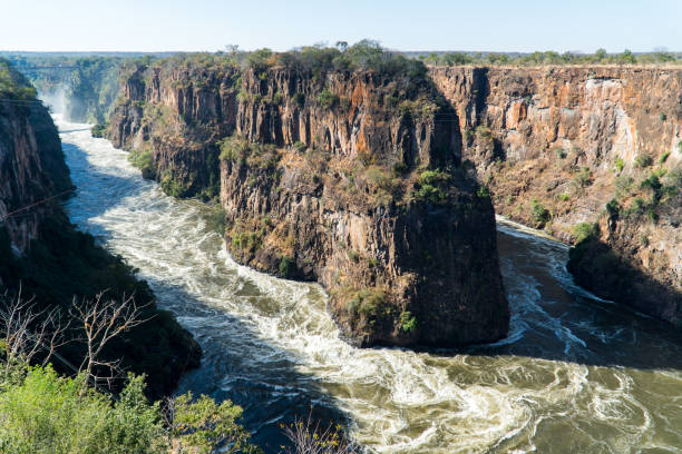 istock Scenic View Canyon At Victoria Falls 1078703926