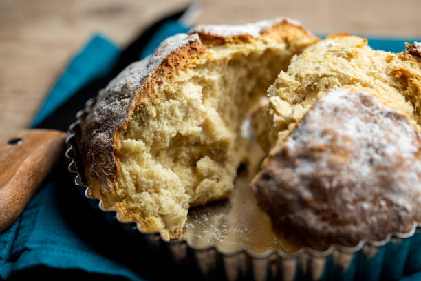 содовый хлеб - soda bread bread brown bread loaf of bread стоковые фото и изображения