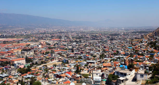 istock Panoramic view of Hatay City (Antakya-Antioch) Turkey 1078714182