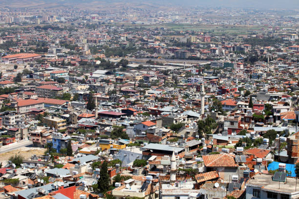 istock Panoramic view of Hatay City (Antakya-Antioch) Turkey 1078714586
