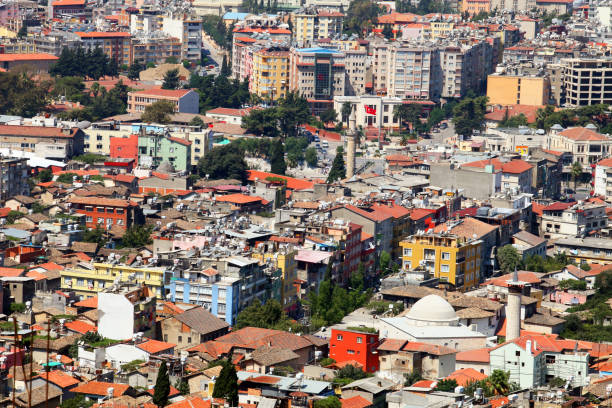 istock Panoramic view of Hatay City (Antakya-Antioch) Turkey 1078716806