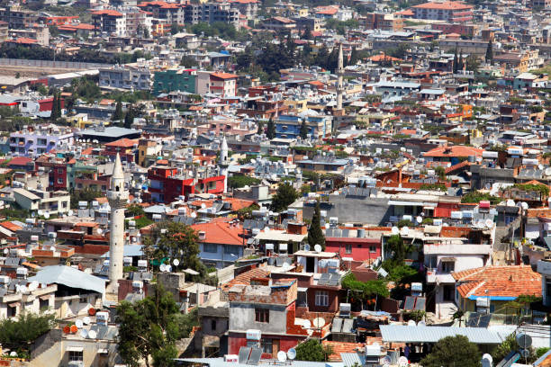 istock Panoramic view of Hatay City (Antakya-Antioch) Turkey 1078717756