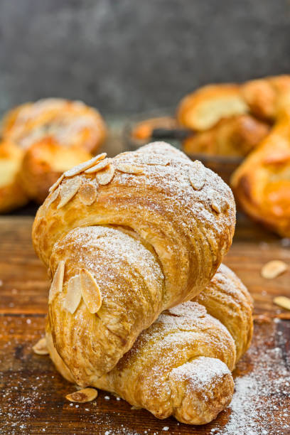 istock Fresh baked croissant. 1078723058