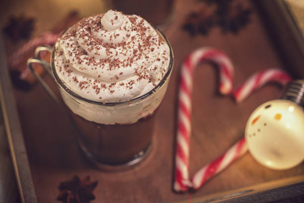 istock Hot Chocolate in a cozy Christmas atmosphere 1078726152