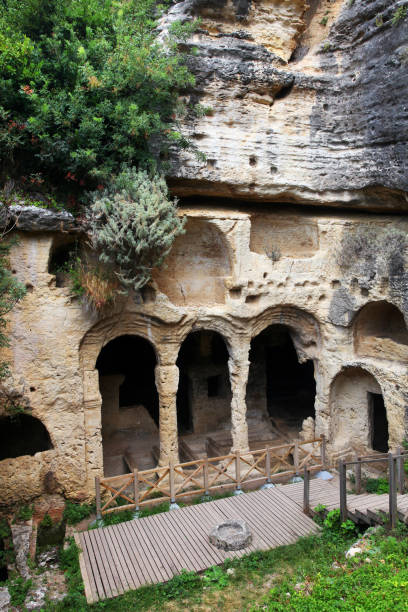 istock Besikli Cave tomb monument, Antakya (Antioch) 1078728906