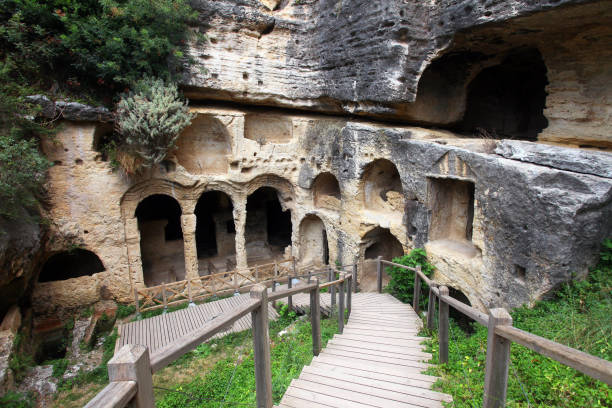 istock Besikli Cave tomb monument, Antakya (Antioch) 1078729004