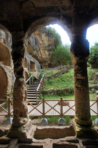 istock Besikli Cave tomb monument, Antakya (Antioch) 1078729276