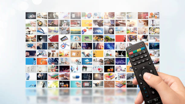 istock Television streaming video. Media TV on demand 1078740944