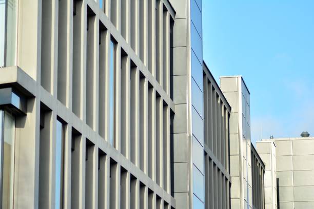 istock Facade fragment of a modern office building. 1078769854