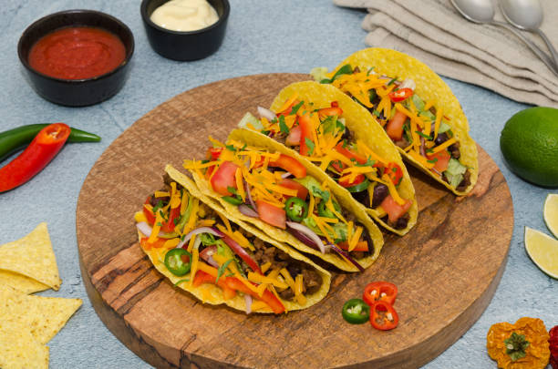 istock Mexican food tacos. 1078794558