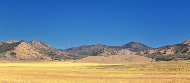 istock Utah Rocky Mountain Wasatch Panoramic Landscapes by Fishlake National Forest, along Interstate 15 I-15, through Holden, Fillmore, Beaver, Scipio and Parowan Utah, USA. 1078814148