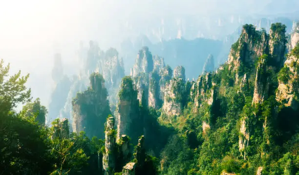 landscape of Zhangjiajie Wulingyuan