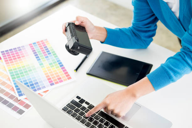 istock Midsection Of Woman Using Technologies In Office 1078928890