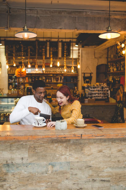 istock Fun date at coffee shop 1078929008