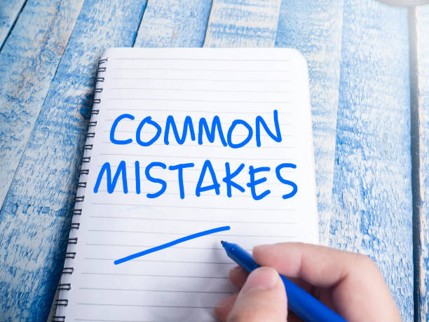 Common Mistakes, Motivational Words Quotes Concept