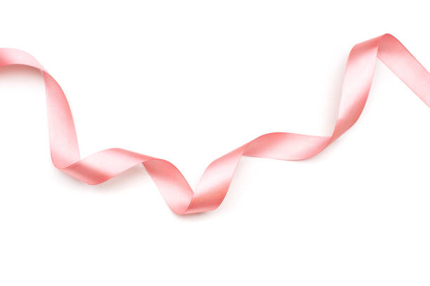 istock pink satin ribbon isolated on white backgroun 1078967980