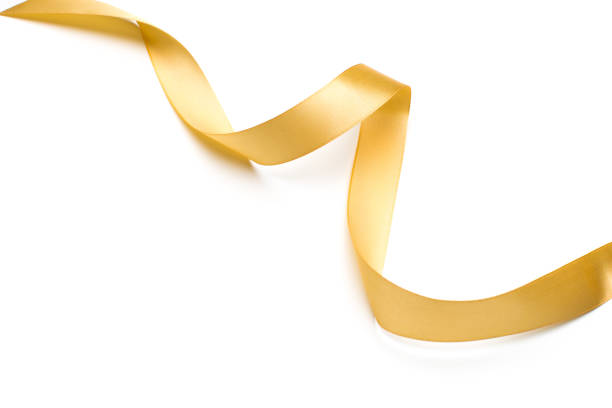 istock golden satin ribbon isolated on white background 1078968074