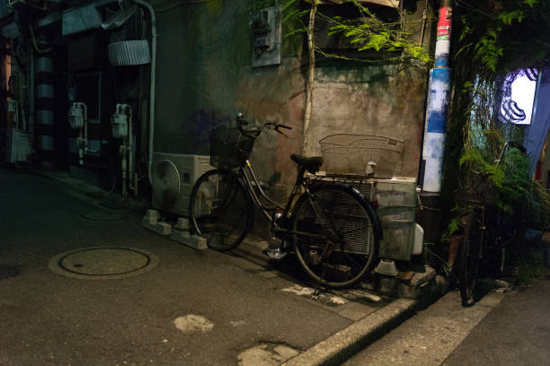 istock Tokyo night life Red light district 1078982614