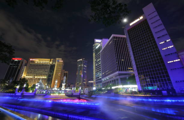 istock Night cityscape Kuala Lumpur Malaysia 1078990772