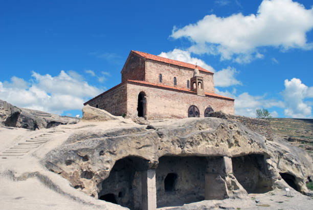 istock Ancient rock-hewn Uplistsikhe town in eastern Georgia 1078998042