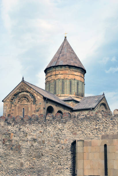 istock The Svetitskhoveli cathedral in Mtskheta, Georgia 1079005160