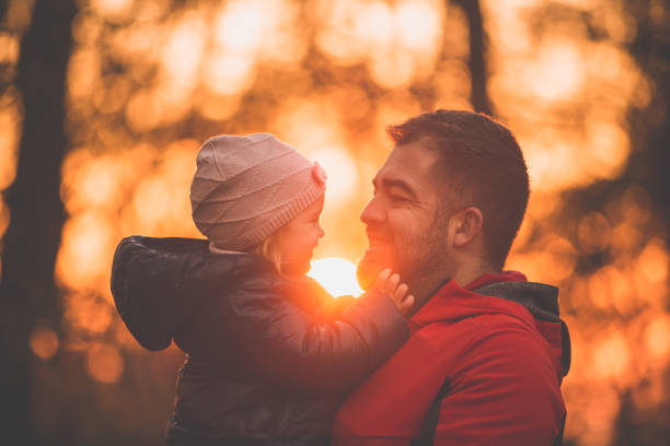 istock Candid moment between father and daughter 1079005390