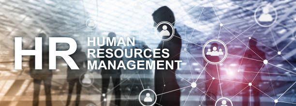 istock Human resource management, HR, Team Building and recruitment concept on blurred background. 1079020782