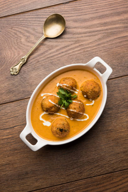 istock Cashew Curry / Indian kaju masala served in a bowl or pan. selective focus 1079020842