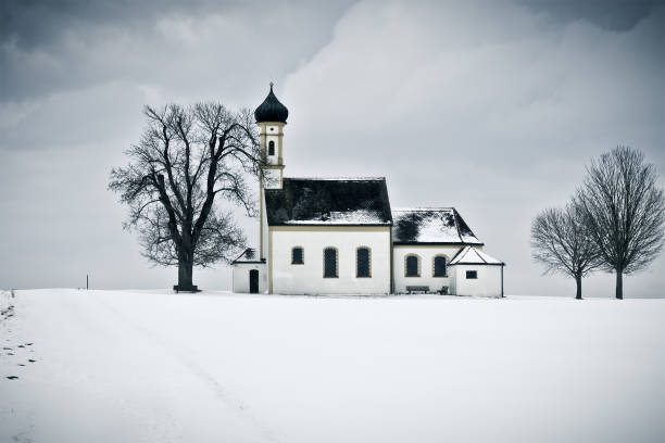 istock winter scenery church 1079035936