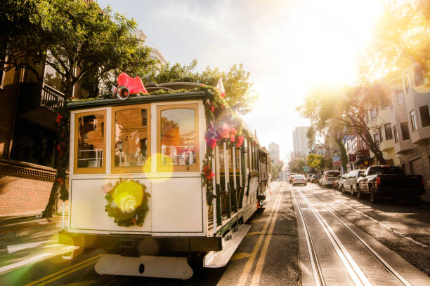 istock Cable car in the streets of Francisco 1079063916