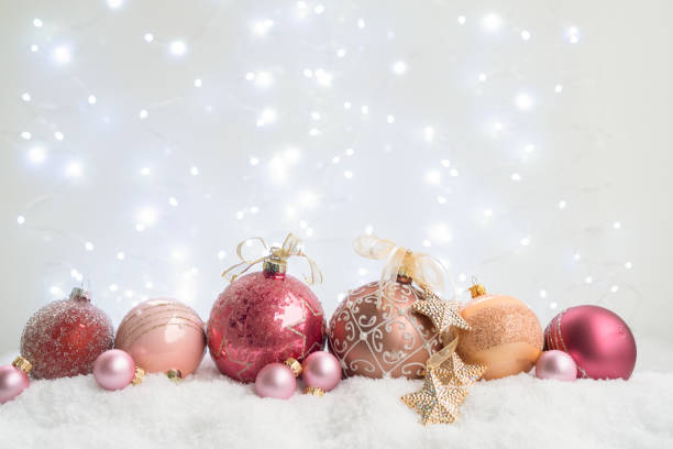 istock White christmas with snow 1079067144